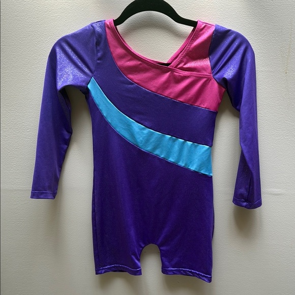 Other - Purple and Pink Gymnastics Leotard